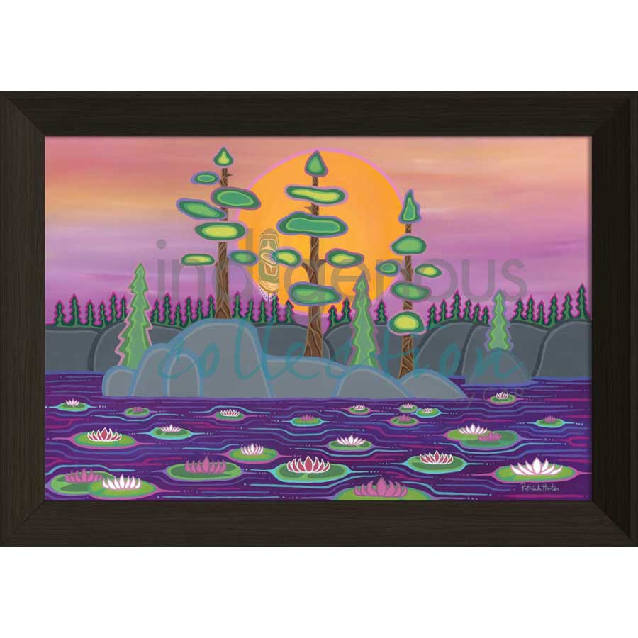 Ponder by artist Patrick Hunter - Ojibway. Indigenous Collection