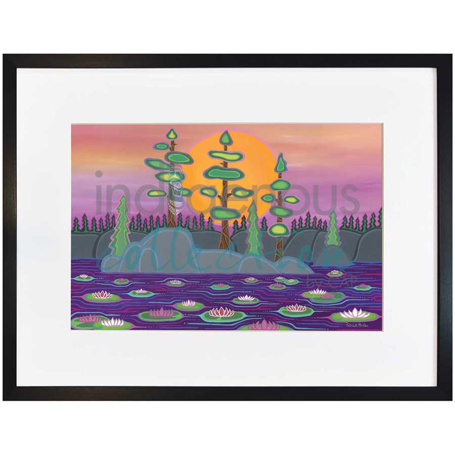 Ponder by artist Patrick Hunter - Ojibway. Indigenous Collection