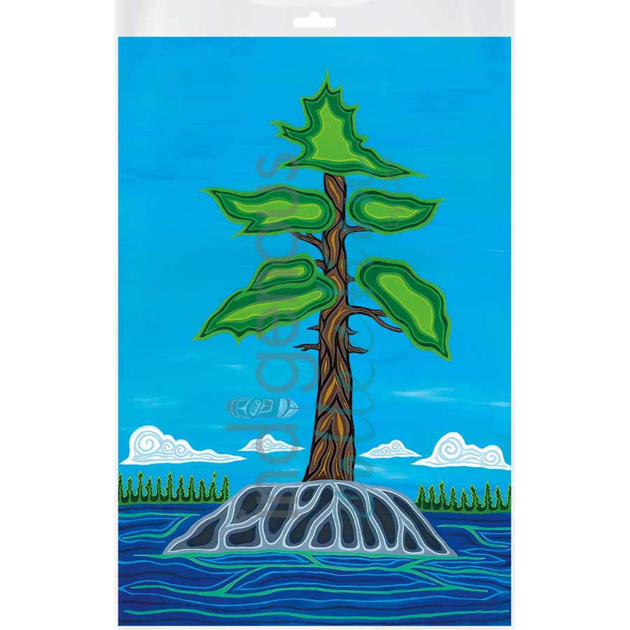 White Pine by artist Patrick Hunter - Ojibway. Indigenous Collection