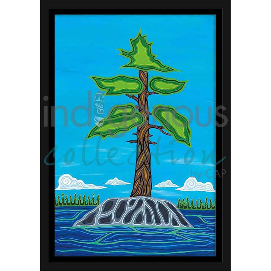 White Pine by artist Patrick Hunter - Ojibway. Indigenous Collection