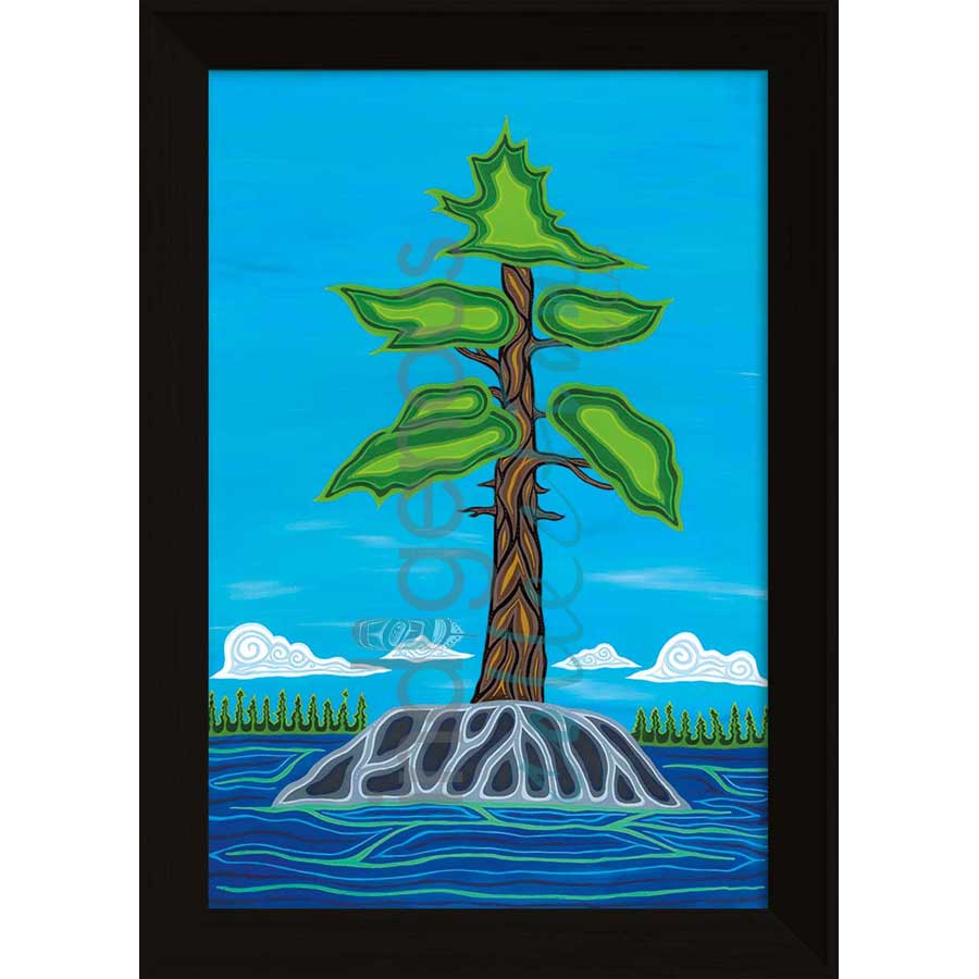 White Pine by artist Patrick Hunter - Ojibway. Indigenous Collection