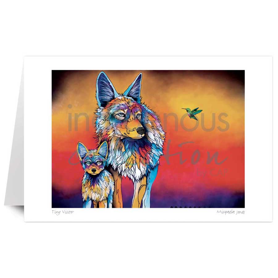 Tiny Visitor by artist Micqaela Jones