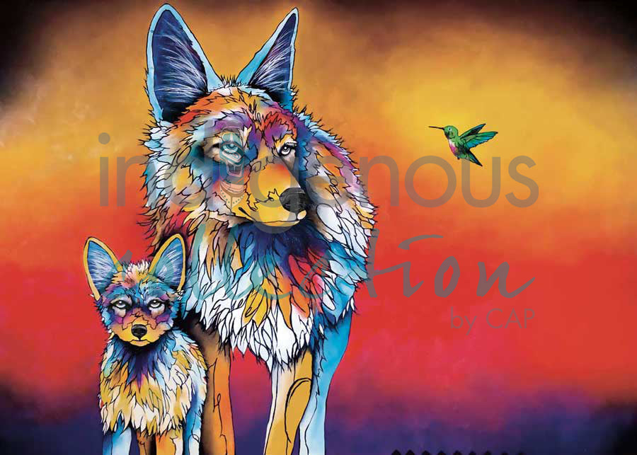 Tiny Visitor by artist Micqaela Jones