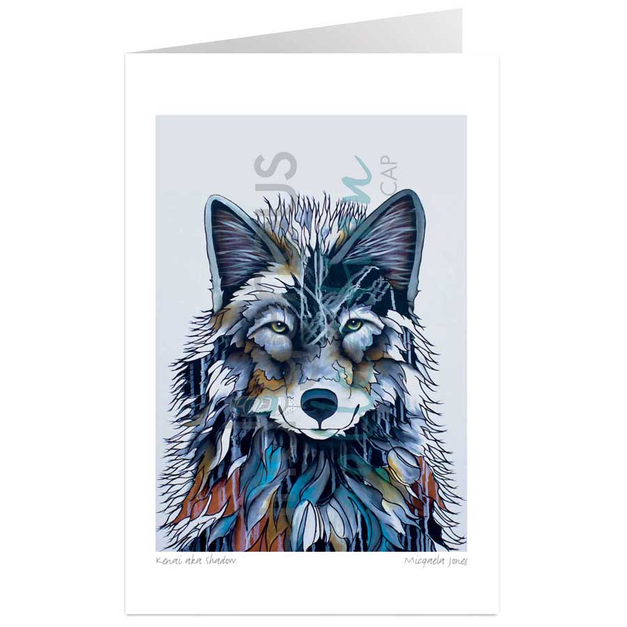 Kenai aka Shadow by artist Micqaela Jones