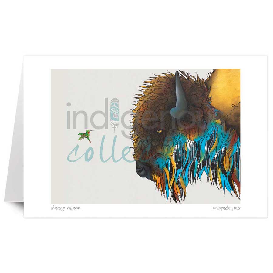 Sharing Wisdom by artist Micqaela Jones