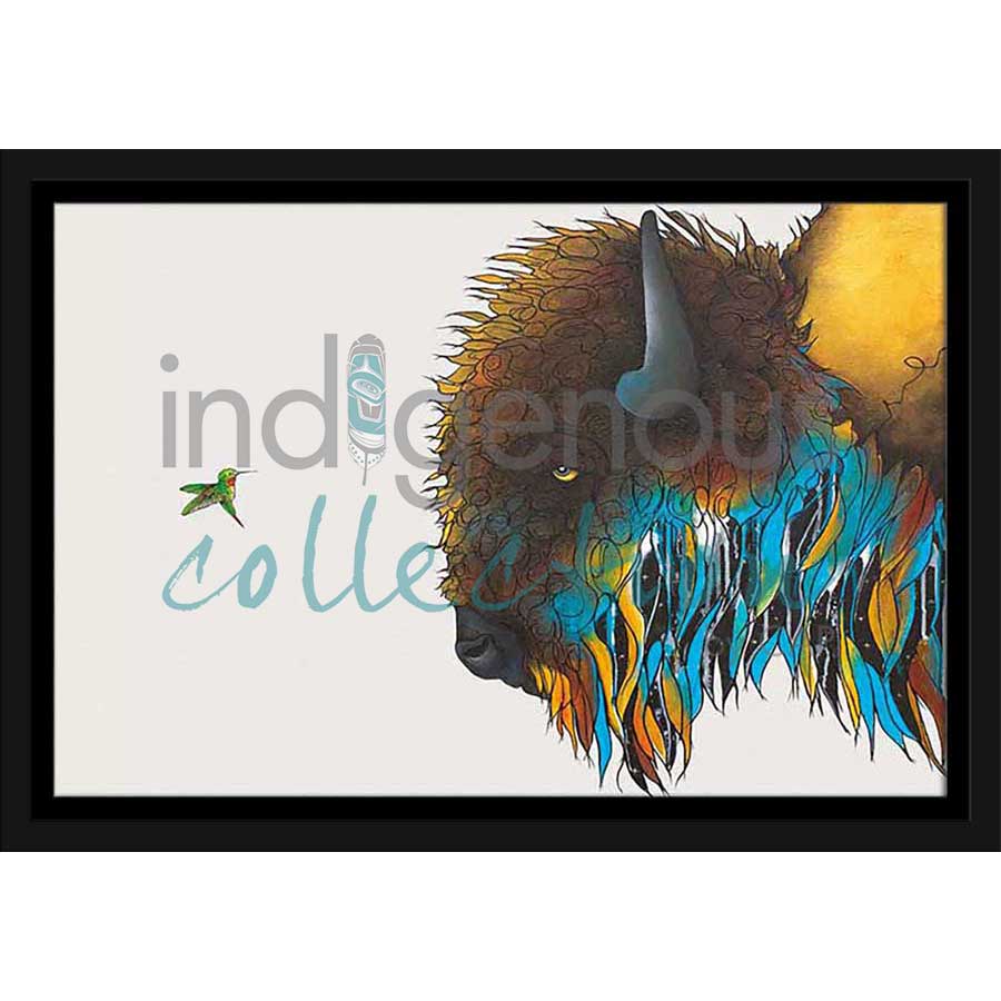 Sharing Wisdom by artist Micqaela Jones - Te-Moak. Indigenous Collection
