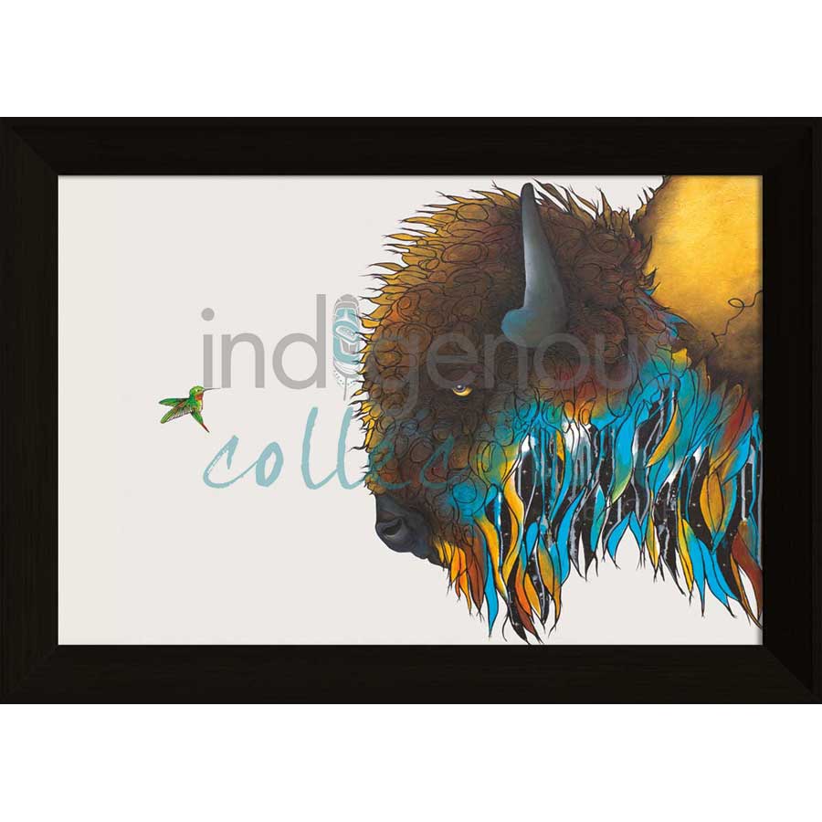 Sharing Wisdom by artist Micqaela Jones - Te-Moak. Indigenous Collection