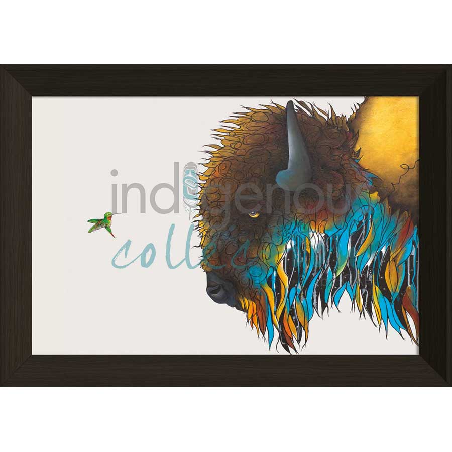 Sharing Wisdom by artist Micqaela Jones - Te-Moak. Indigenous Collection