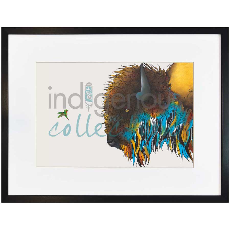 Sharing Wisdom by artist Micqaela Jones - Te-Moak. Indigenous Collection