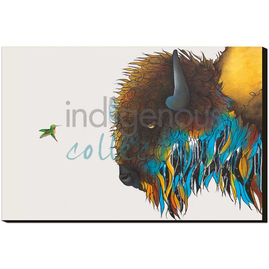 Sharing Wisdom by artist Micqaela Jones - Te-Moak. Indigenous Collection