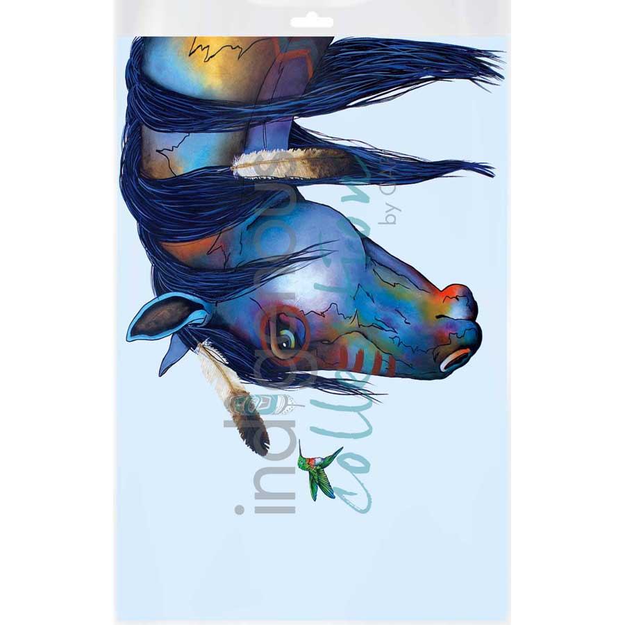 Sumpanáihki by artist Micqaela Jones - Te-Moak. Indigenous Collection