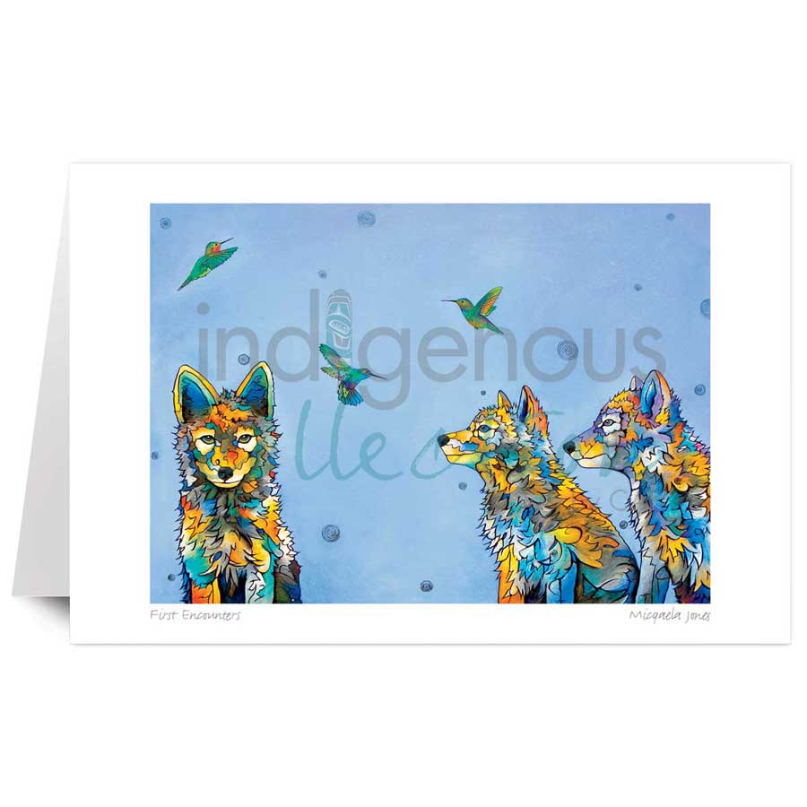 First Encounters by artist Micqaela Jones