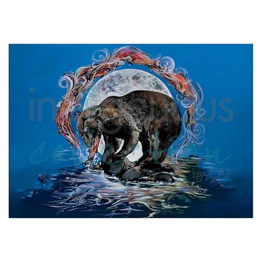 Grizzled Salmon Canvas Prints