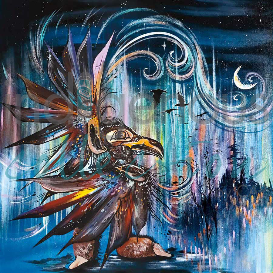 Raven Dancer by artist Carla Joseph