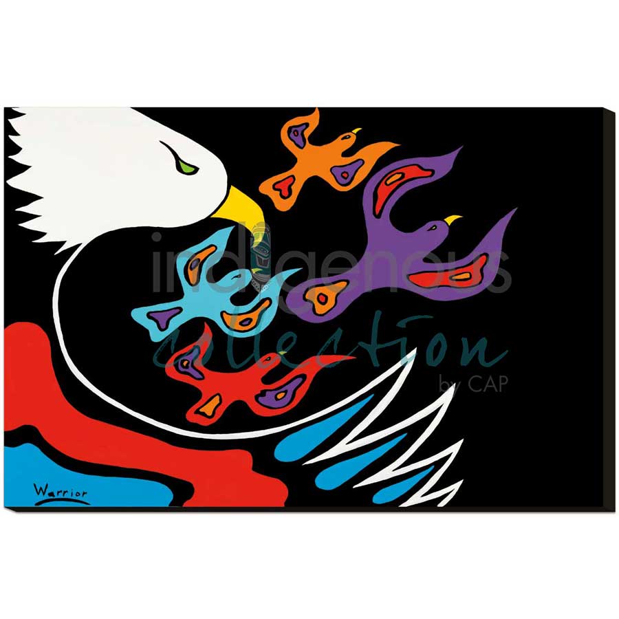Family Outing by artist Lorne Julien - Mi'kmaq. Indigenous Collection
