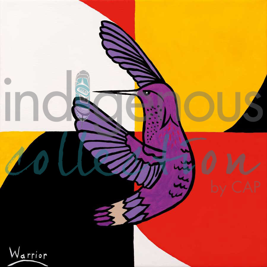 Militaw (Hummingbird) by artist Lorne Julien