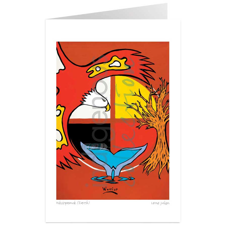 Wksitqamuk (Earth) by artist Lorne Julien