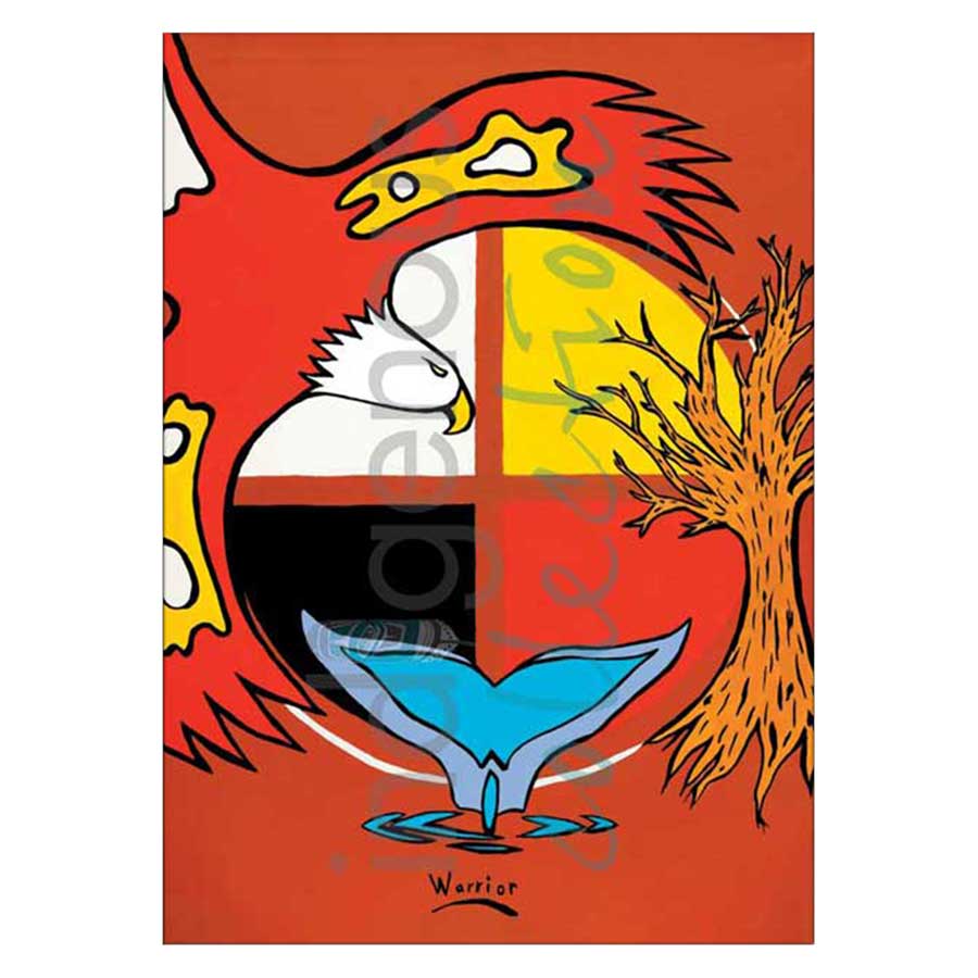 Wksitqamuk (Earth) Canvas Prints