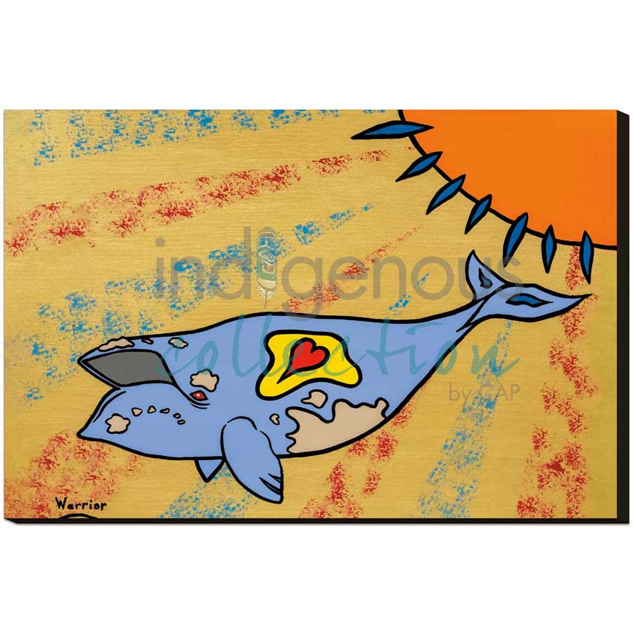 Right Whale Spirit by artist Lorne Julien - Mi'kmaq. Indigenous Collection