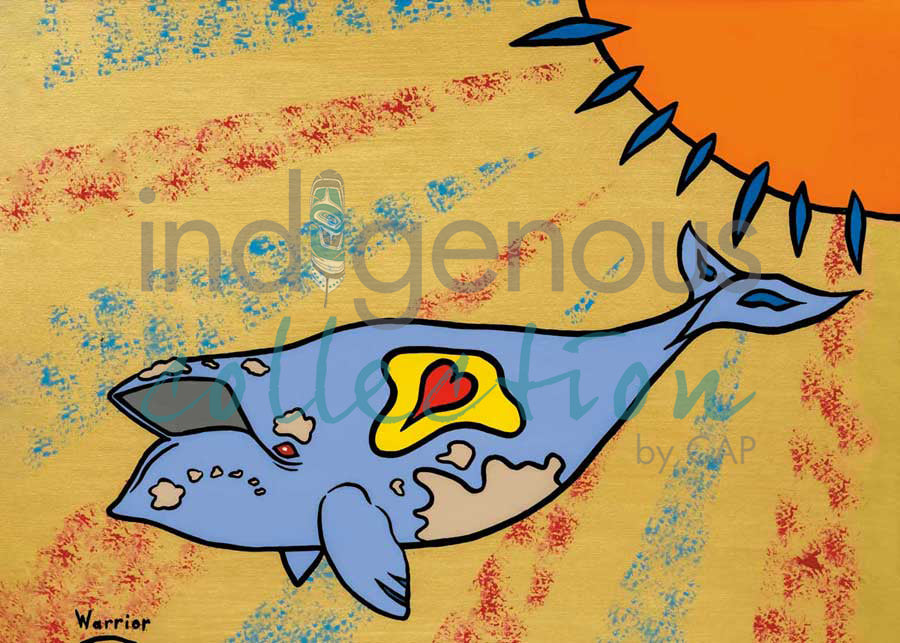 Right Whale Spirit by artist Lorne Julien