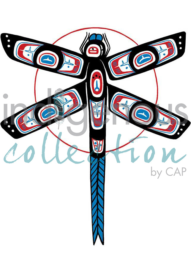 Dragonfly by artist Stephanie Kewistep