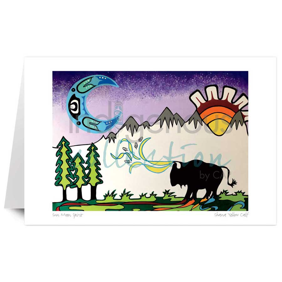 Sun Moon Spirit by artist Shana Yellow Calf