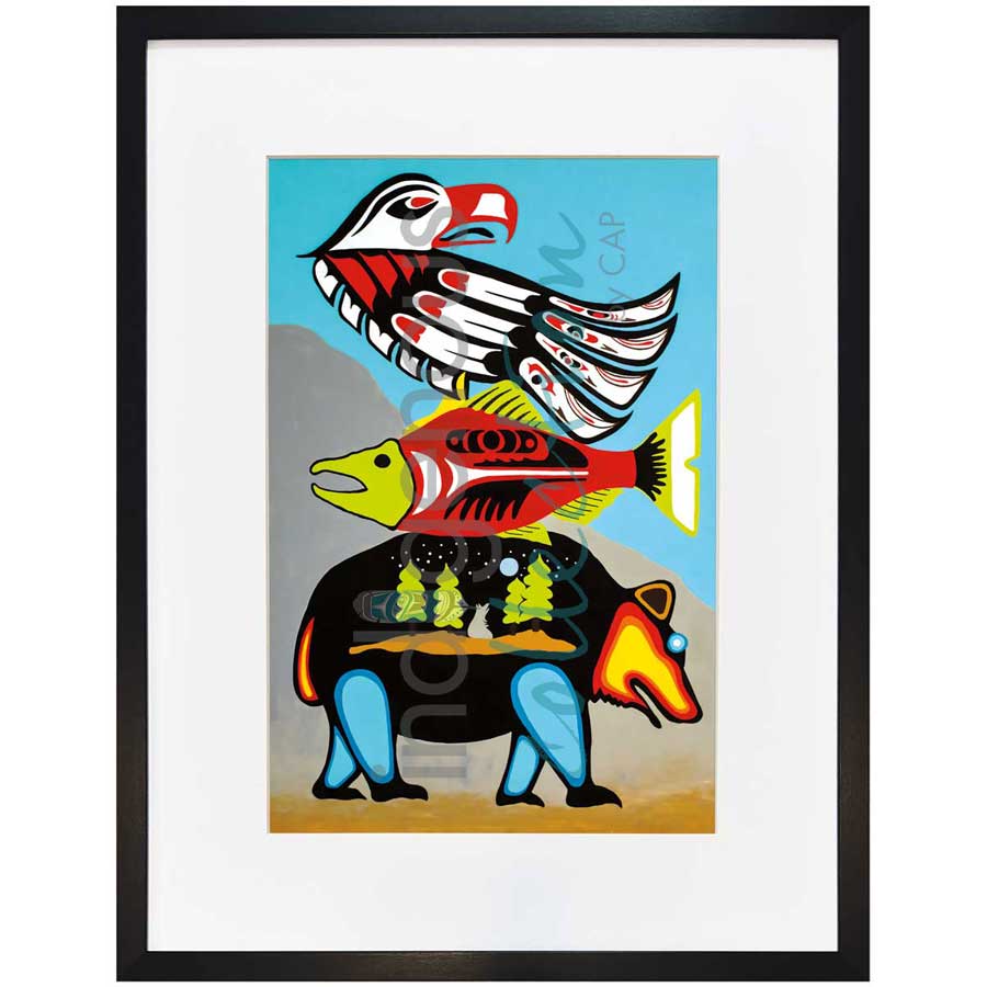 Elements by artist Shana Yellow Calf - Northern Arapaho. Indigenous Collection