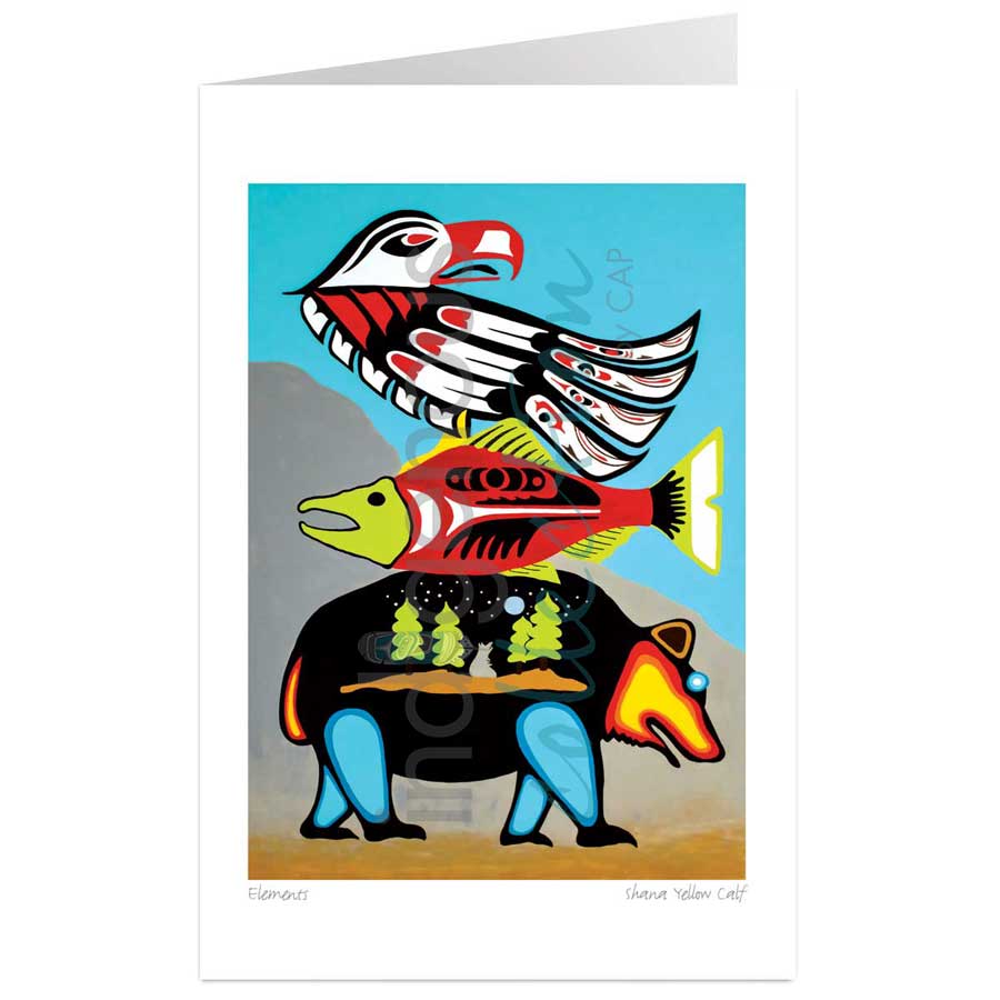 Elements by artist Shana Yellow Calf