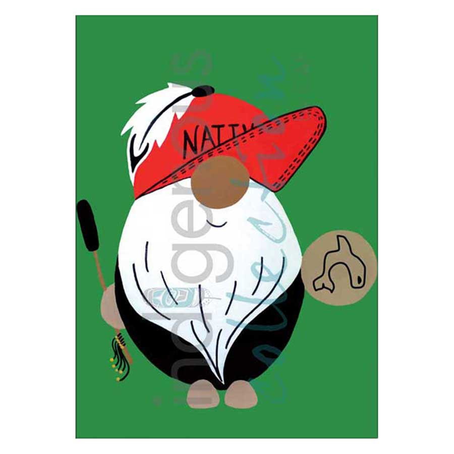 Hand Drum Gnome Canvas Prints