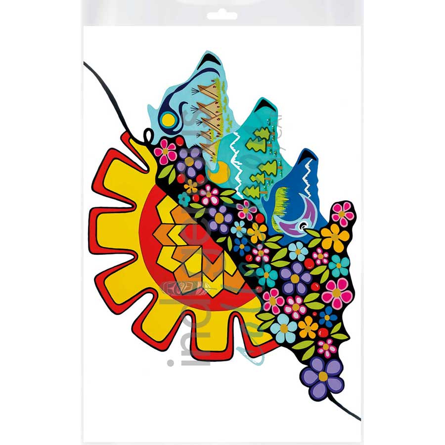 Seasons by artist Shana Yellow Calf - Northern Arapaho. Indigenous Collection