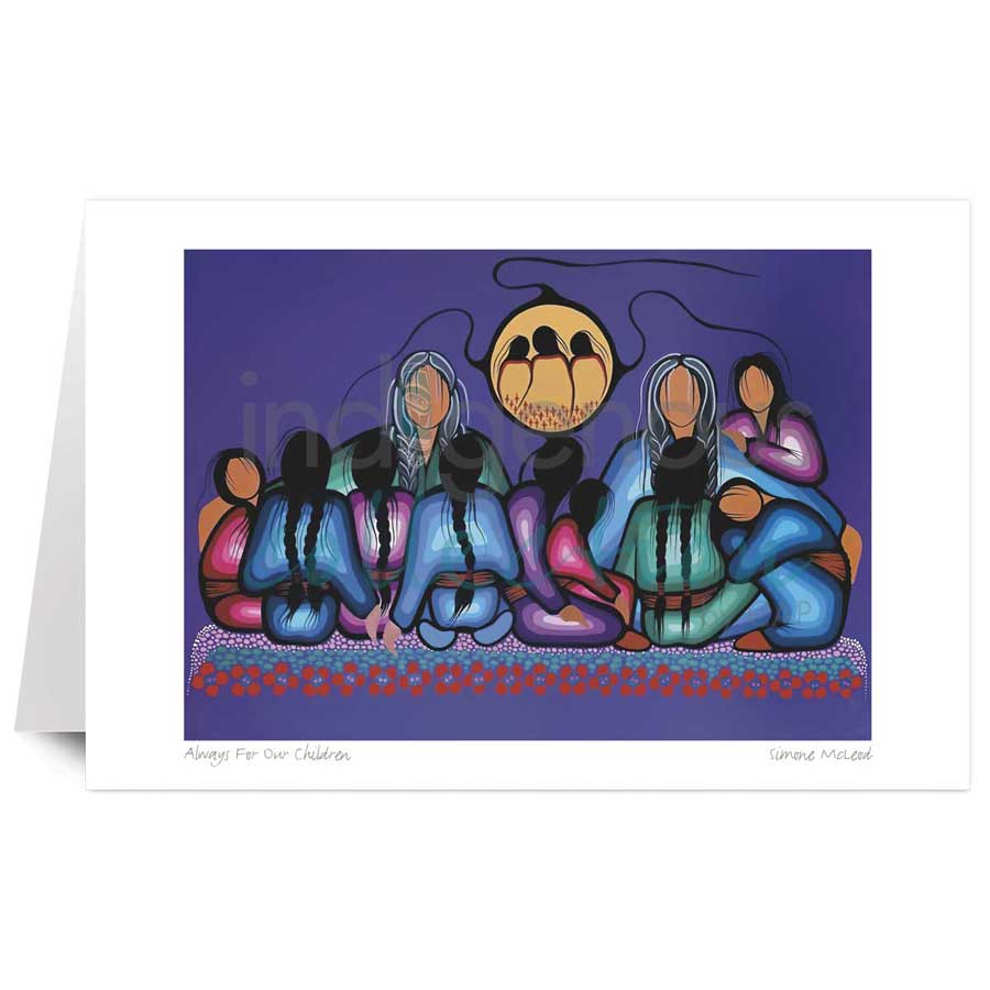 Always For Our Children by artist Simone McLeod – Indigenous Collection ...