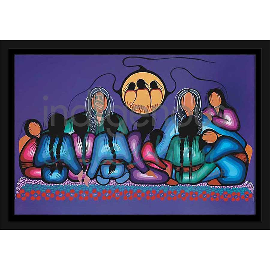 Always For Our Children by artist Simone McLeod - Ojibway. Indigenous Collection