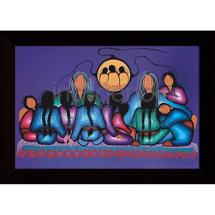 Always For Our Children by artist Simone McLeod - Ojibway. Indigenous Collection