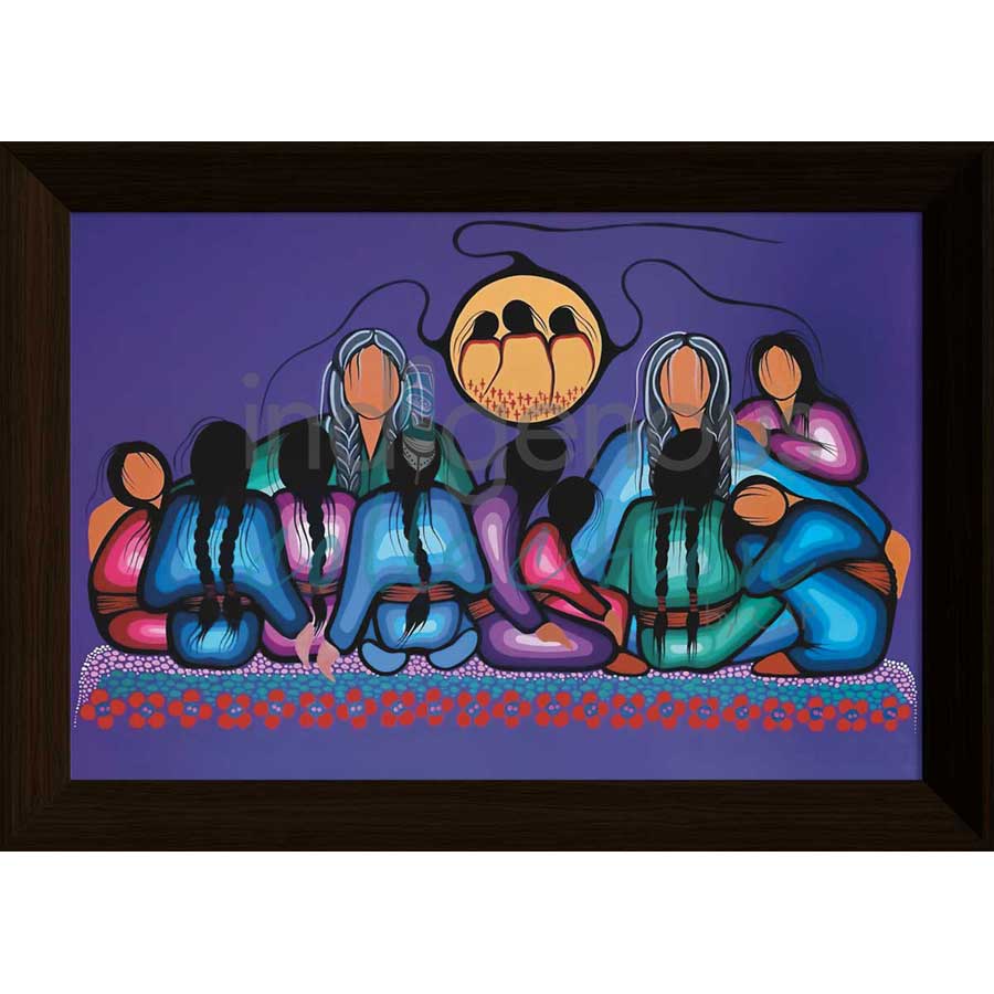 Always For Our Children by artist Simone McLeod - Ojibway. Indigenous Collection