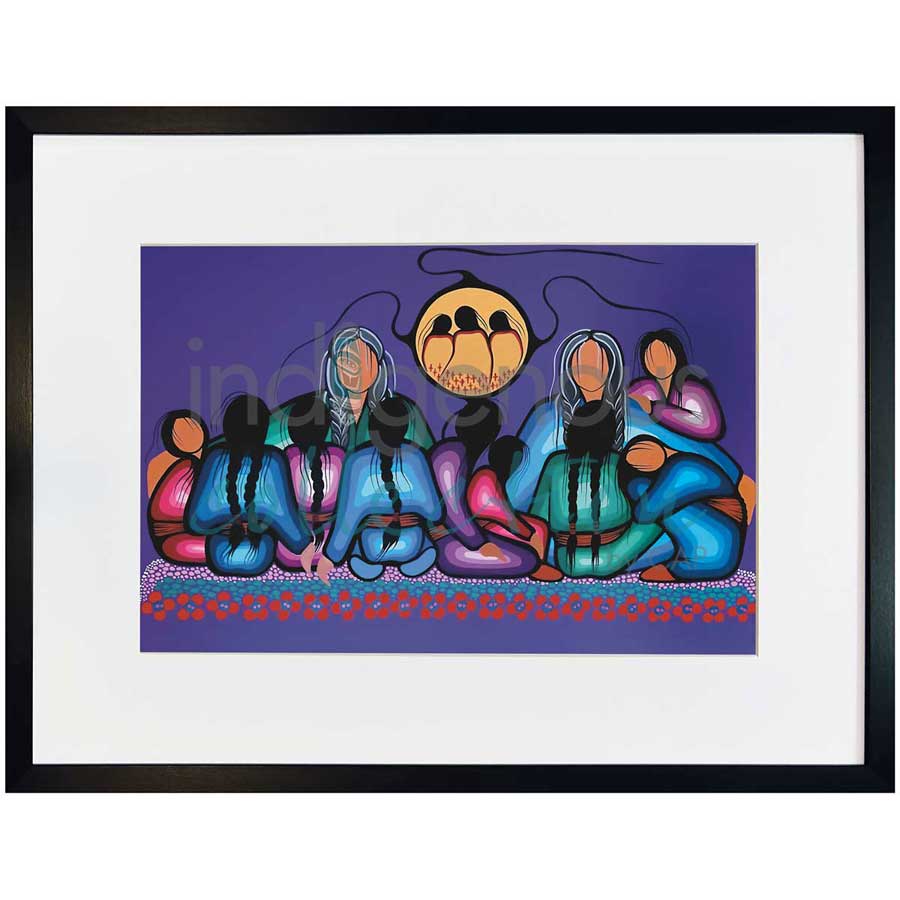 Always For Our Children by artist Simone McLeod - Ojibway. Indigenous Collection