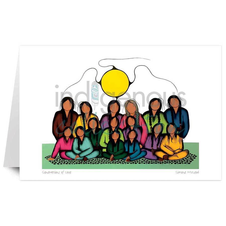 Generations of Love by artist Simone McLeod