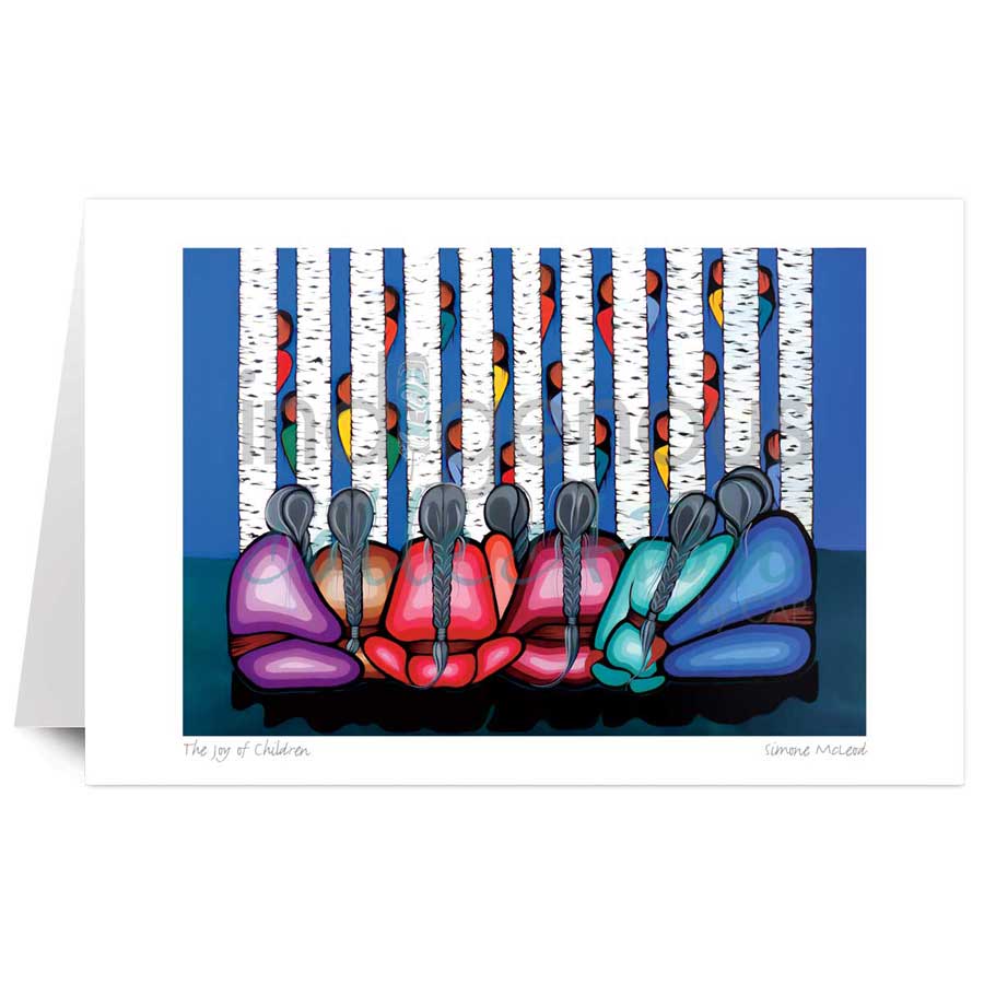 The Joy of Children by artist Simone McLeod