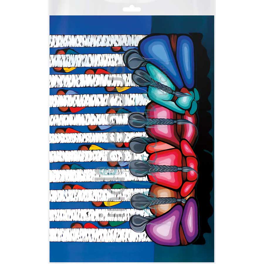 The Joy of Children by artist Simone McLeod - Ojibway. Indigenous Collection