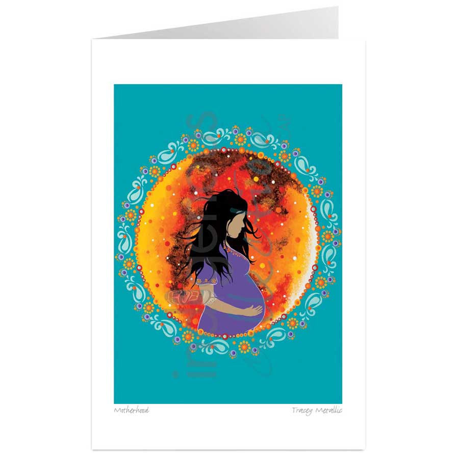 Motherhood by artist Tracey Metallic