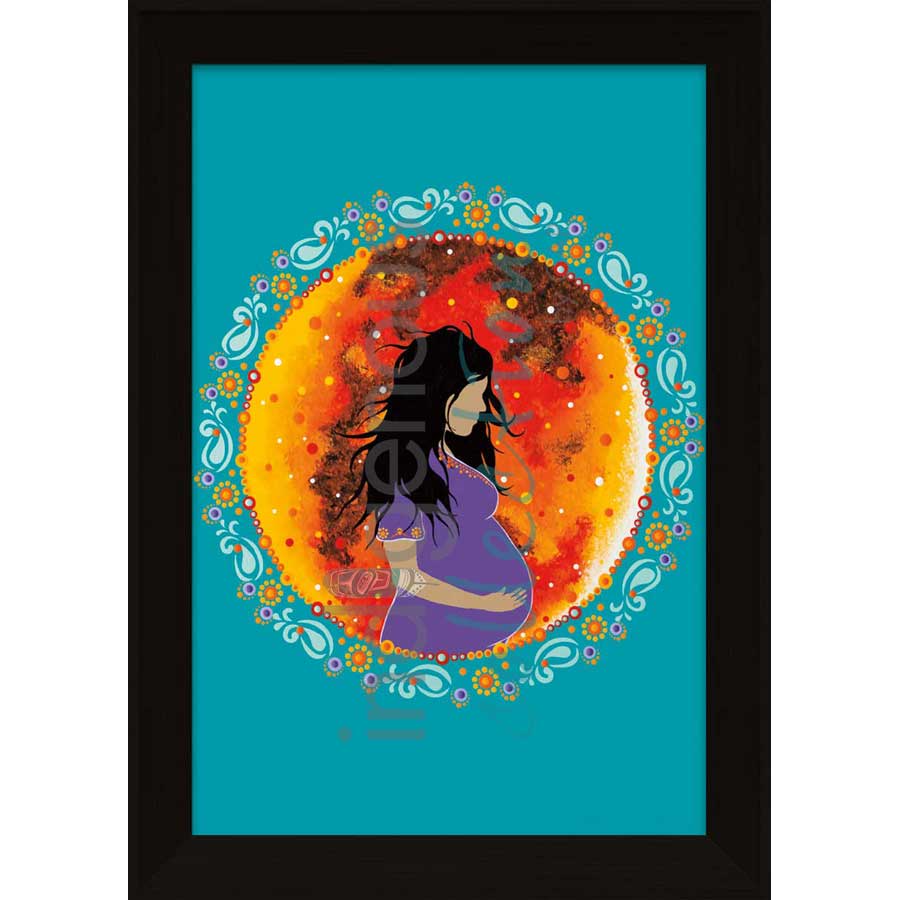 Motherhood by artist Tracey Metallic - Mi'gmaq. Indigenous Collection