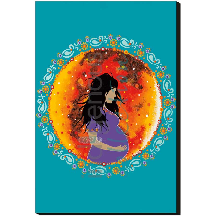 Motherhood by artist Tracey Metallic - Mi'gmaq. Indigenous Collection