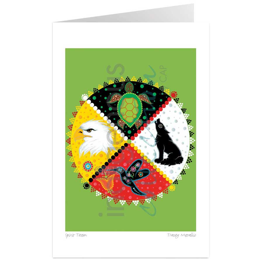 Spirit Totem by artist Tracey Metallic