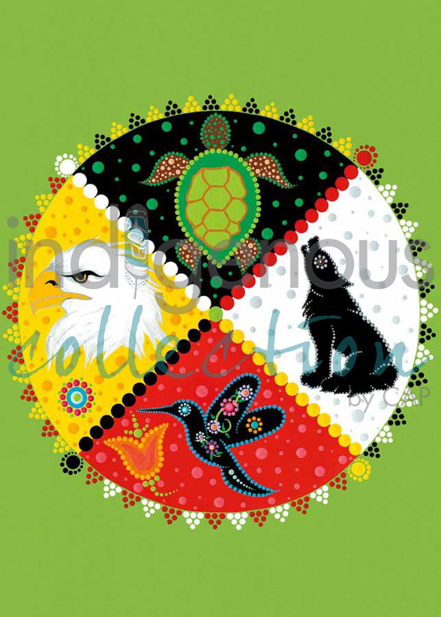 Spirit Totem by artist Tracey Metallic