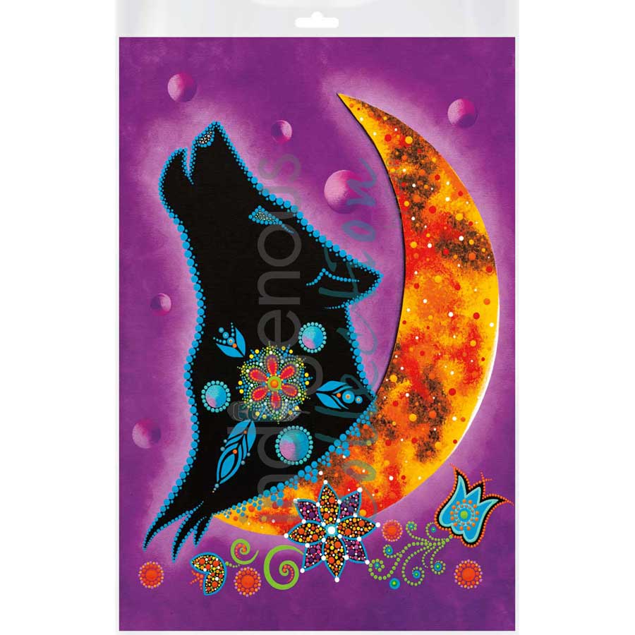 Courage by artist Tracey Metallic - Mi'gmaq. Indigenous Collection