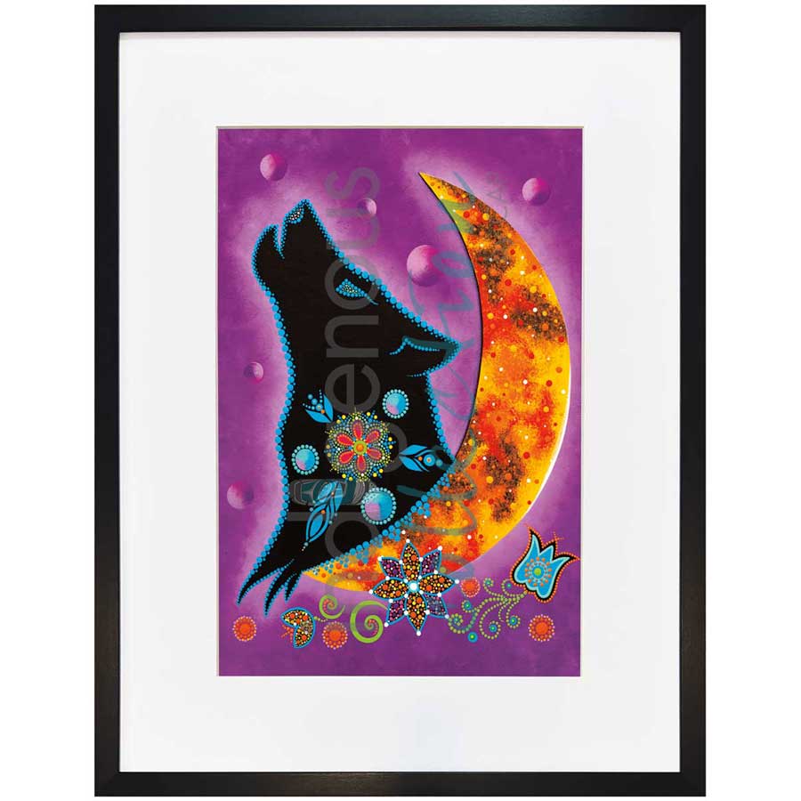 Courage by artist Tracey Metallic - Mi'gmaq. Indigenous Collection