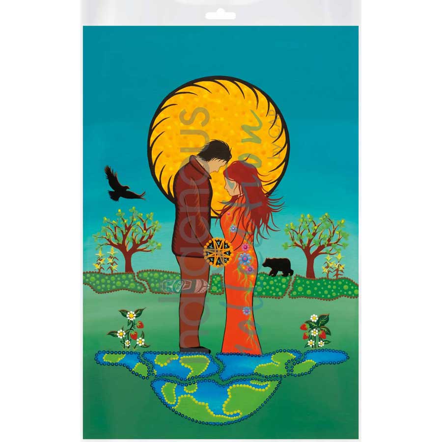 The One by artist Tracey Metallic - Mi'gmaq. Indigenous Collection