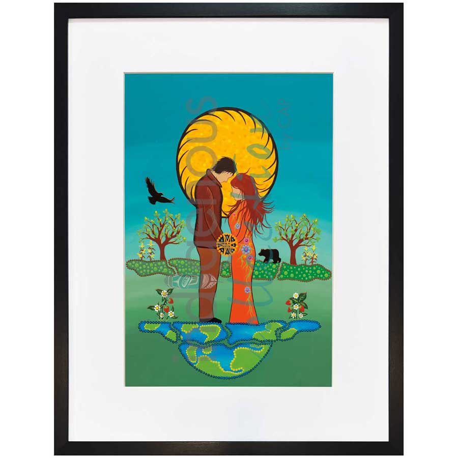 The One by artist Tracey Metallic - Mi'gmaq. Indigenous Collection