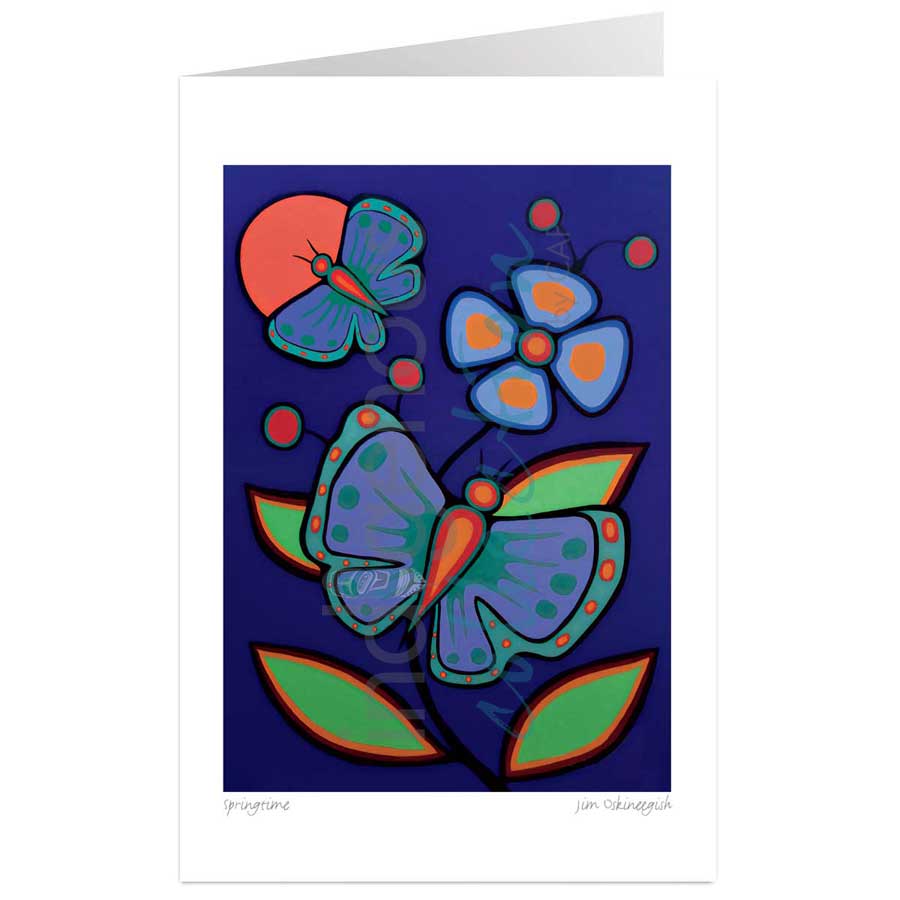 Springtime by artist Jim Oskineegish