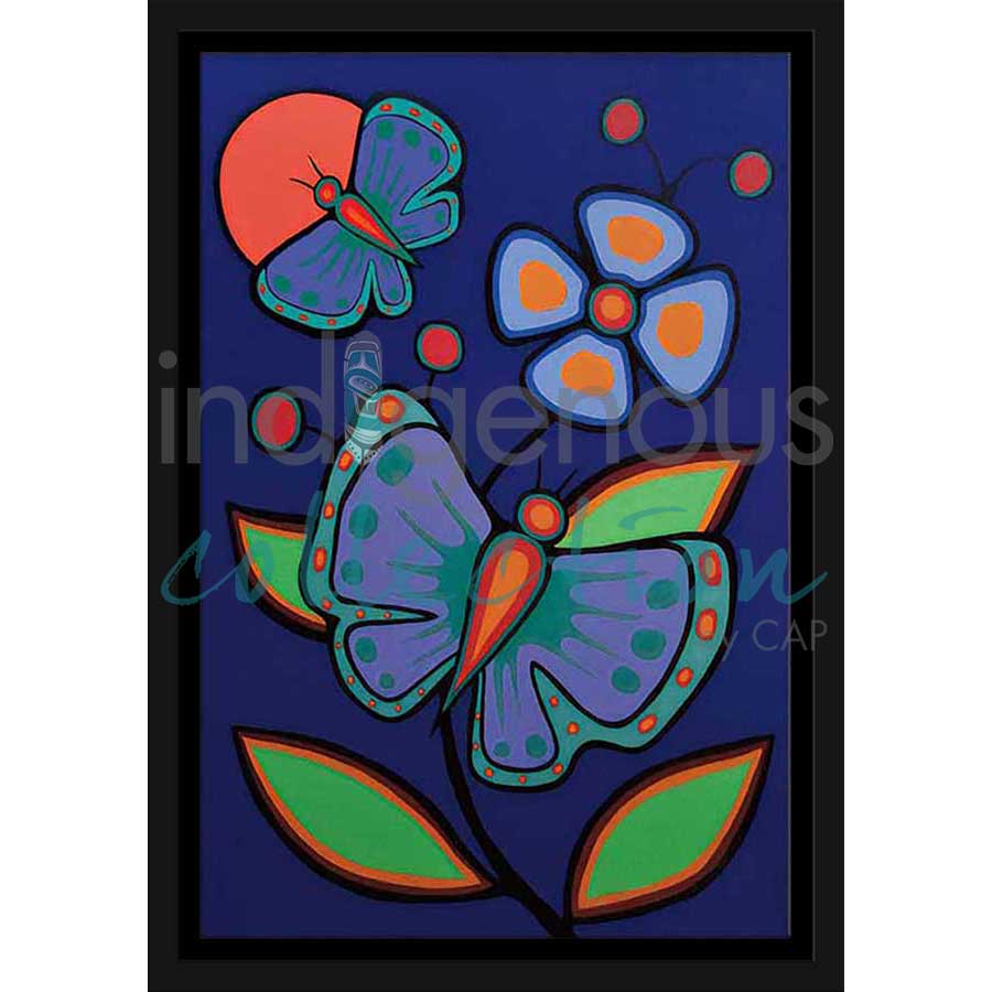 Springtime by artist Jim Oskineegish - Ojibway. Indigenous Collection