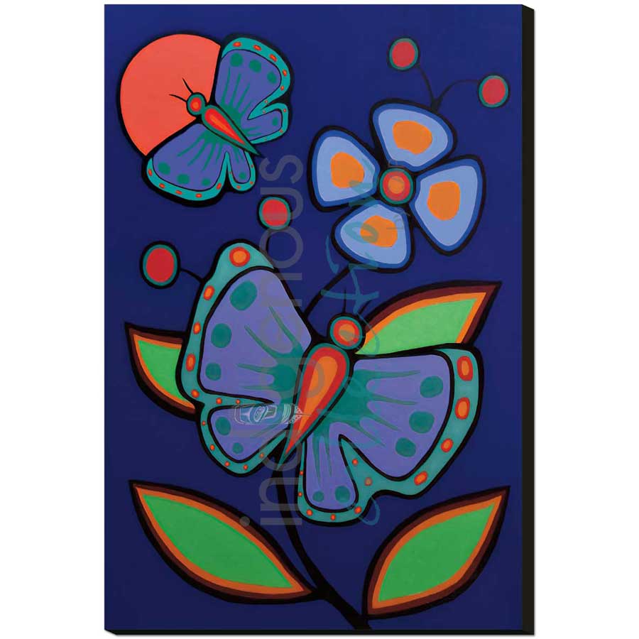 Springtime by artist Jim Oskineegish - Ojibway. Indigenous Collection